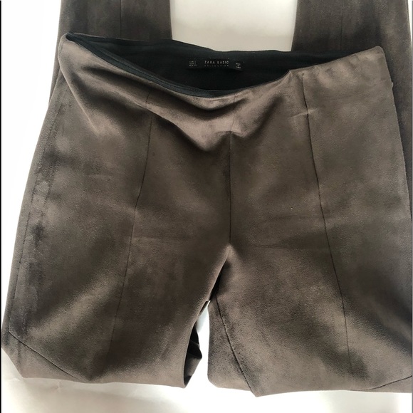 Zara Pants - Zara suede leggings